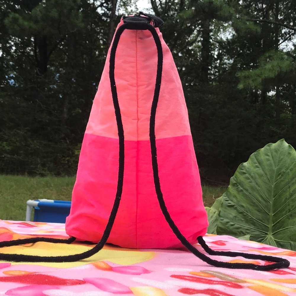 Victoria’s Secret compact foldable backpack bag